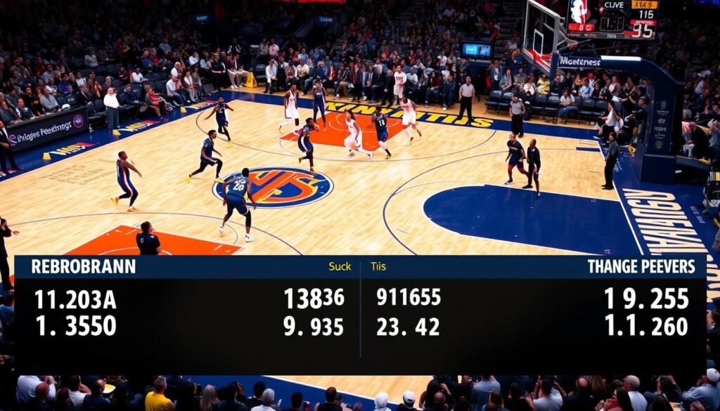 knicks vs pacers match player stats